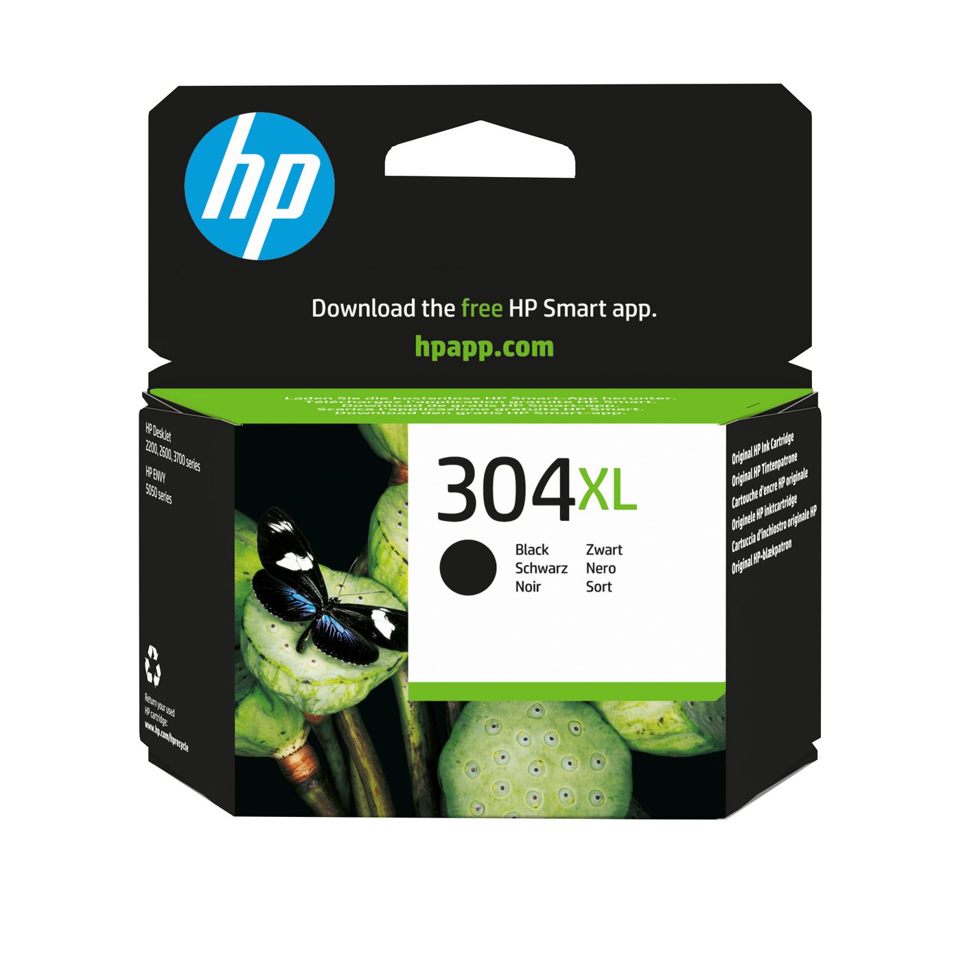 HP Tintenpatrone 304XL, Schwarz