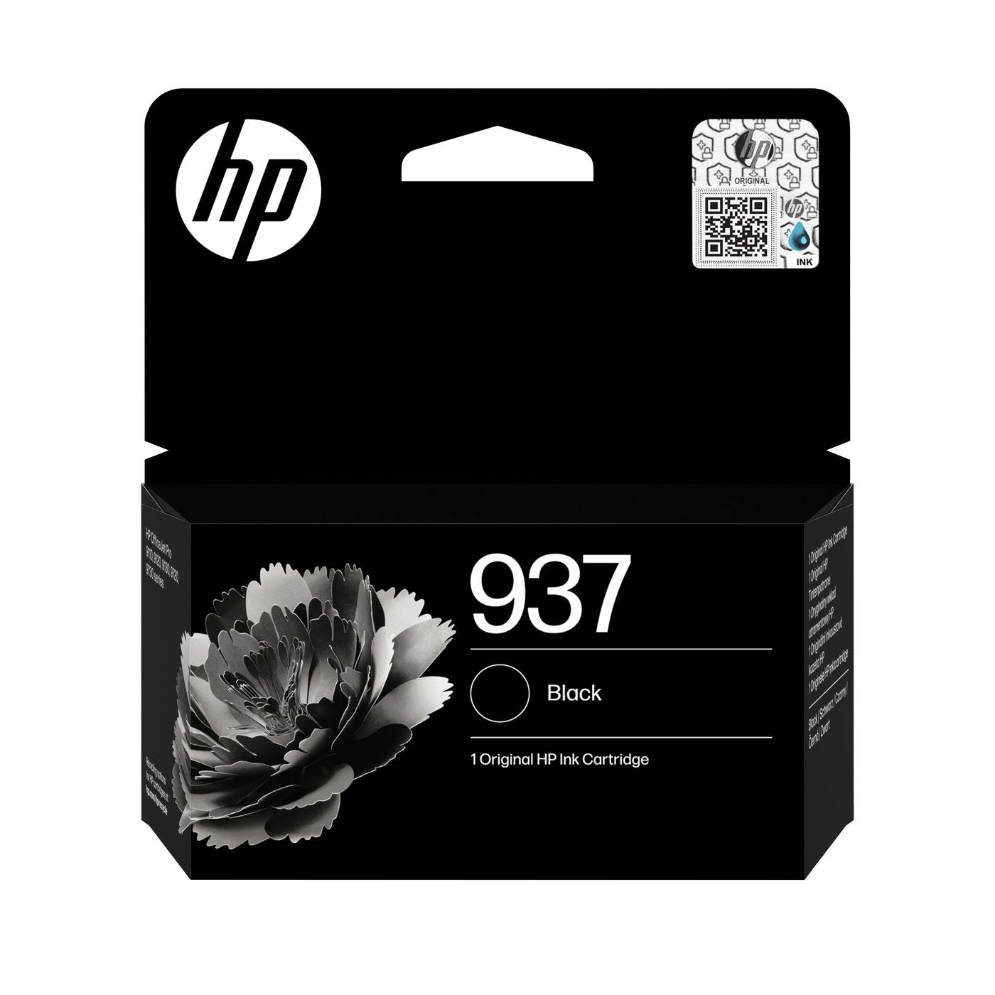 HP Tintenpatrone 937, Schwarz, Original