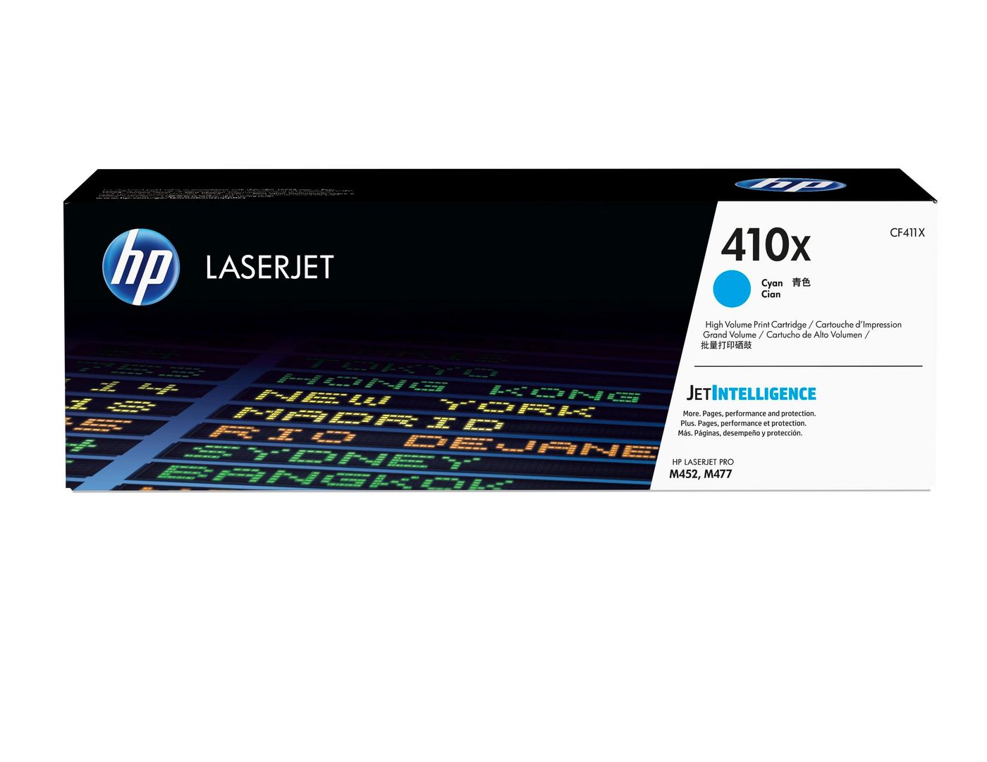 HP Toner 410X – cyan, 5000 Seiten