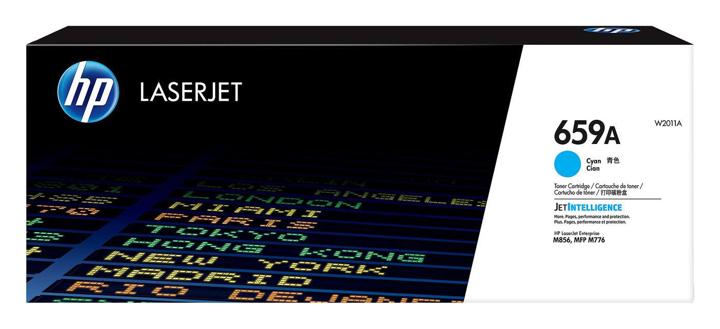 HP Toner 659A – cyan, 13000 Seiten