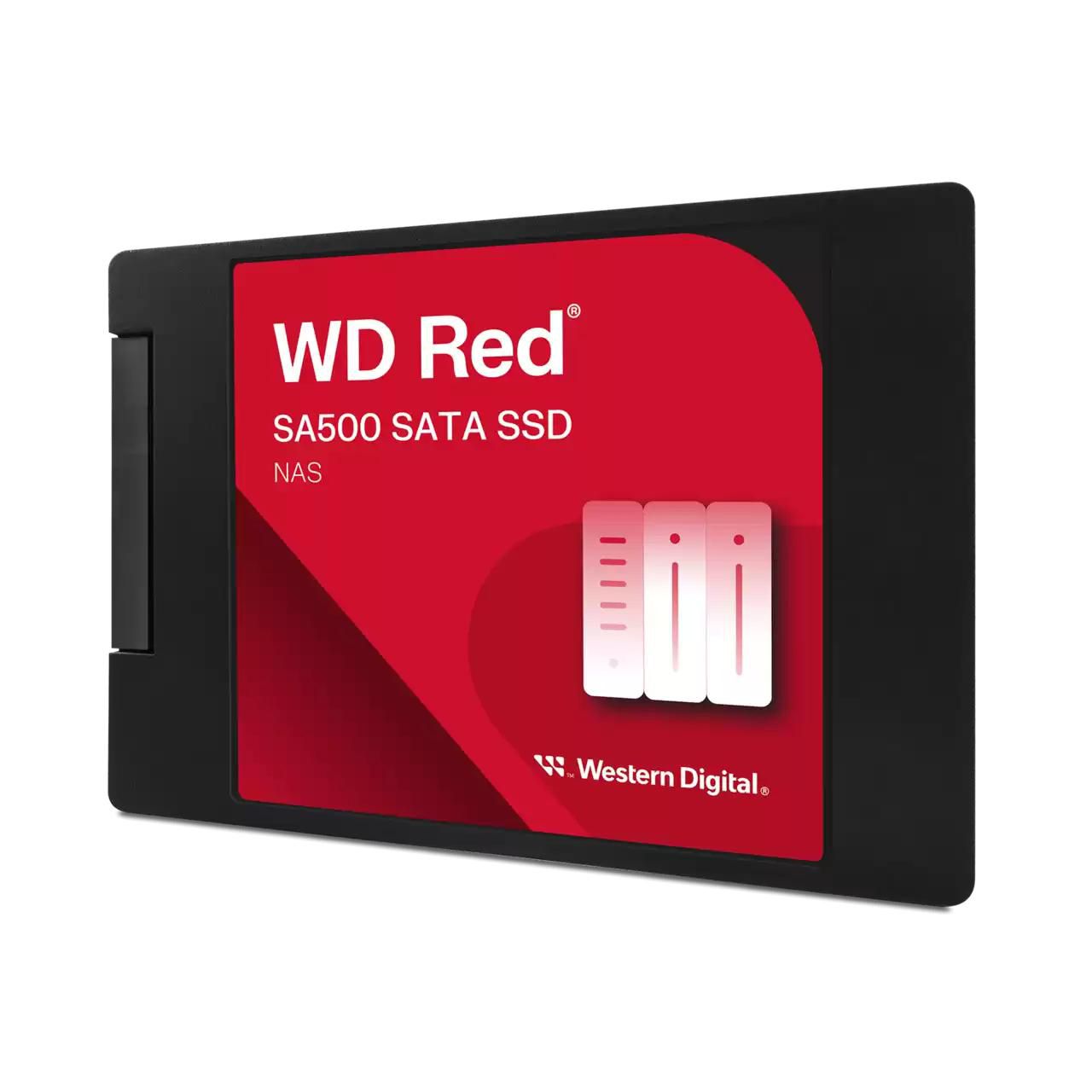 Western Digital Red SA500 2 TB (WDS200T2R0A) – 2,5" SATA SSD, für 2,5" SSD, SATA