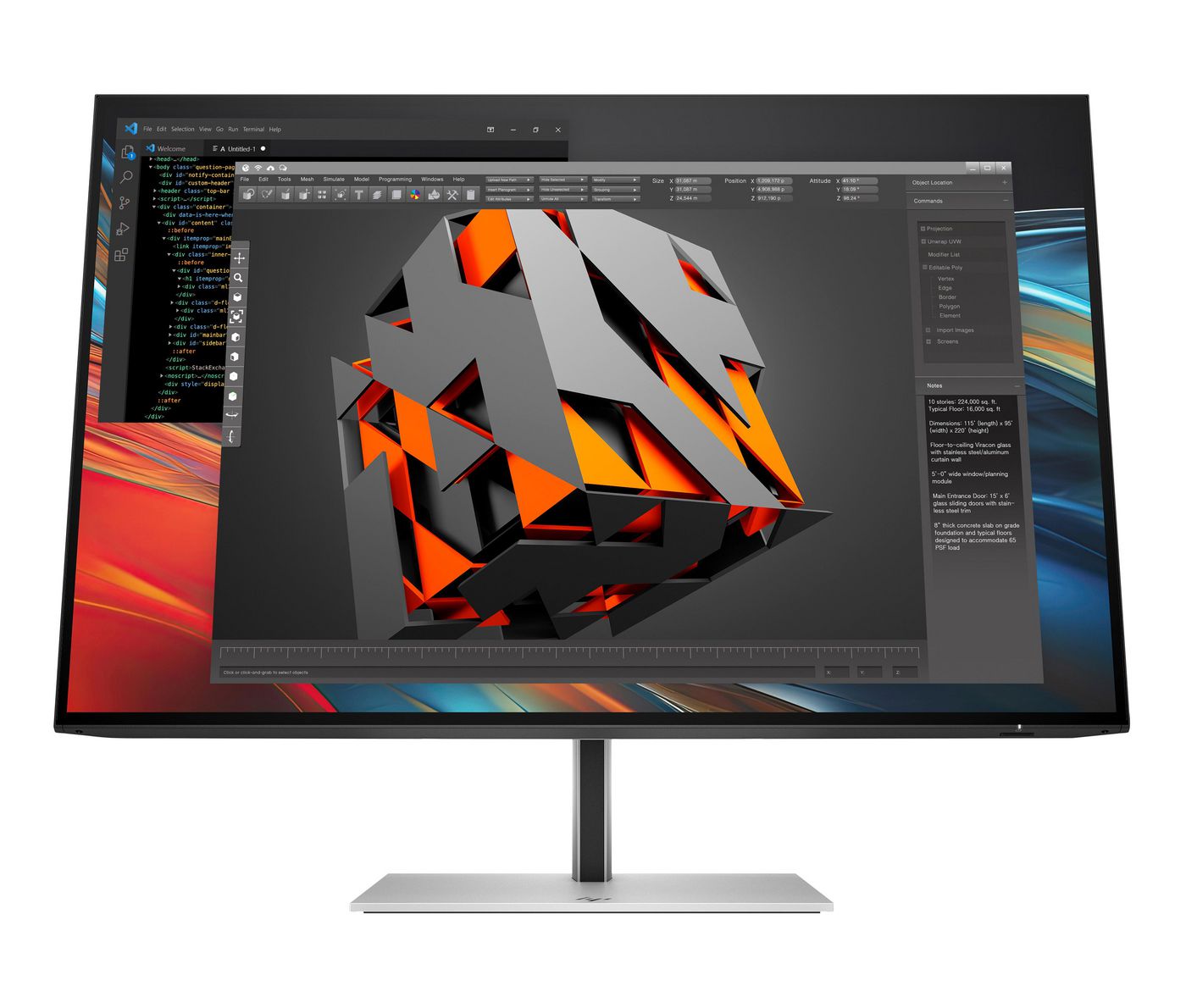 HP Serie 7 Pro (724Pn) – Monitor, 24", 1920 × 1200 (WUXGA)
