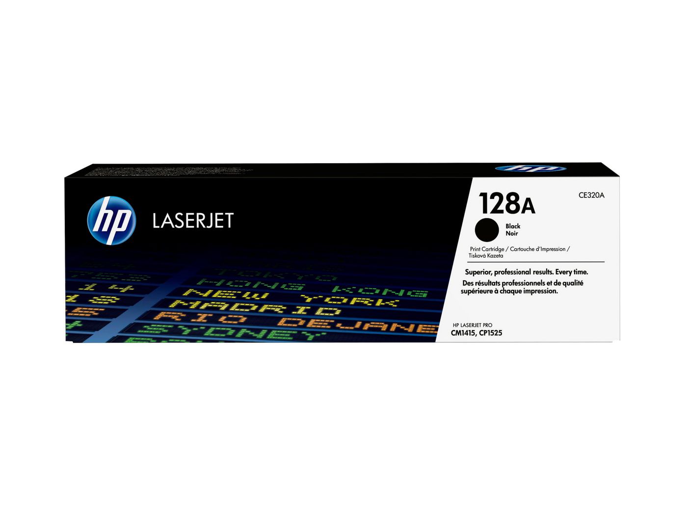 HP 128A (CE320A) Schwarzer Toner – Original – 2'000 Seiten – für HP