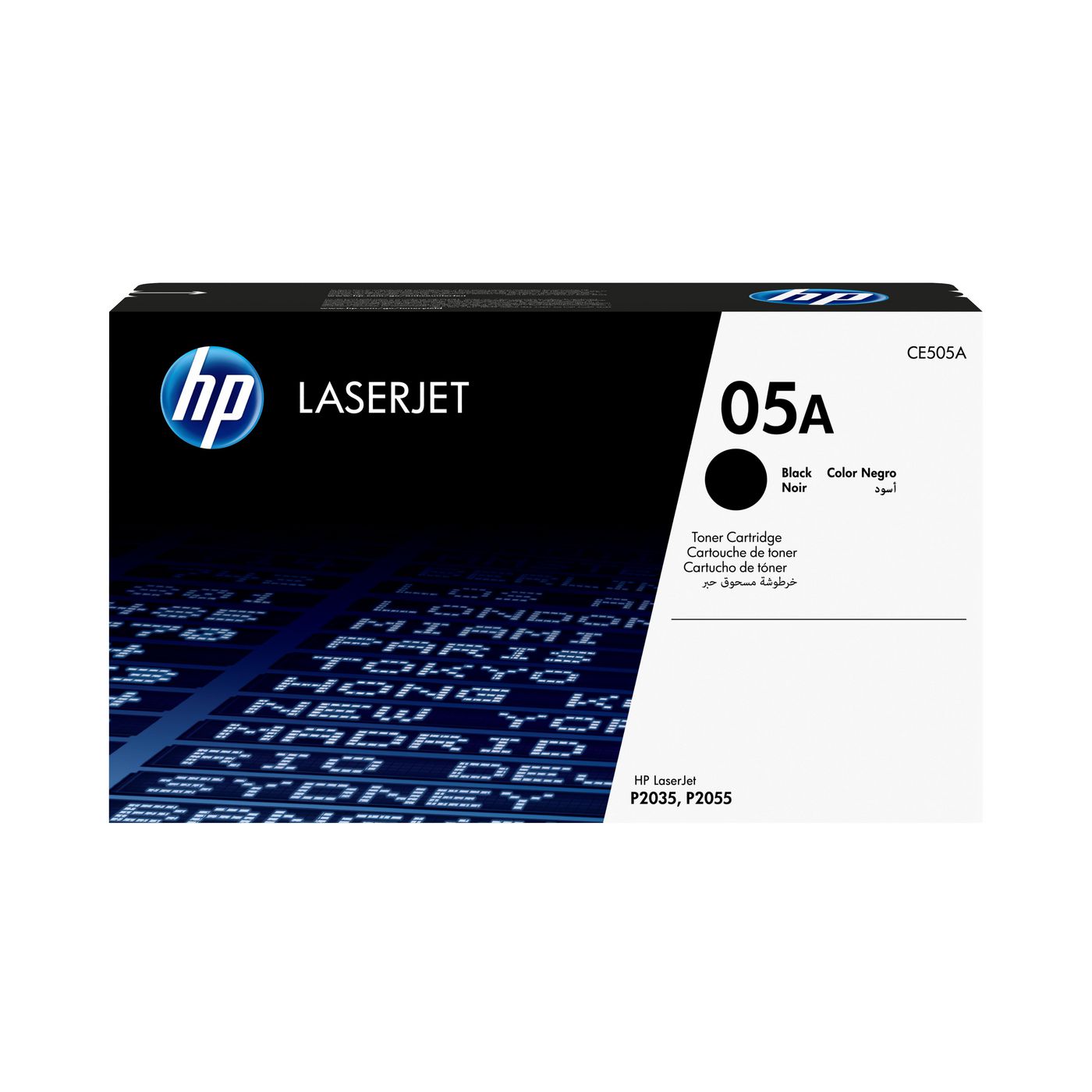 HP 05A (CE505A) Schwarz Toner – Original – 2'300 Seiten – für HP