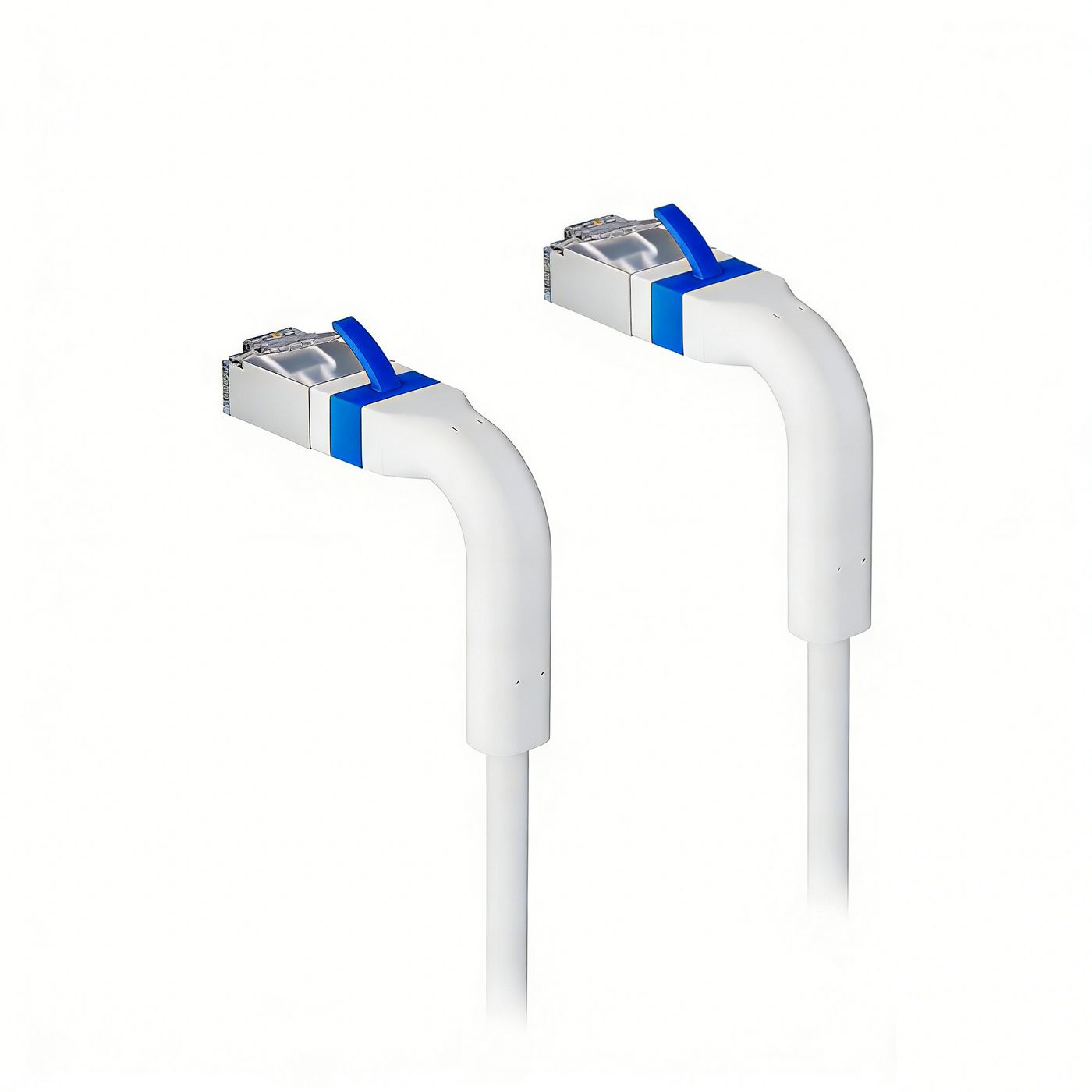 Lanview Cat6A Patchkabel – U/FTP, 1 m, Weiss, LSZH, RJ-45