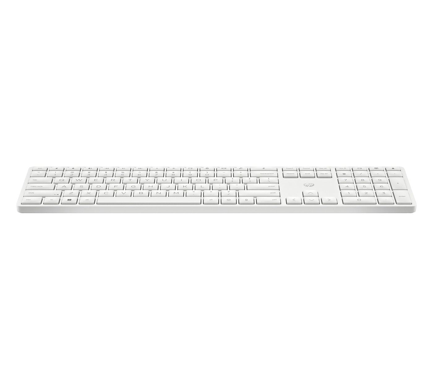 HP 450 Wireless – Tastatur 100% – kabelgebunden & 2,4 GHz (USB-A Empfänger) – programmierbar – Schwarz