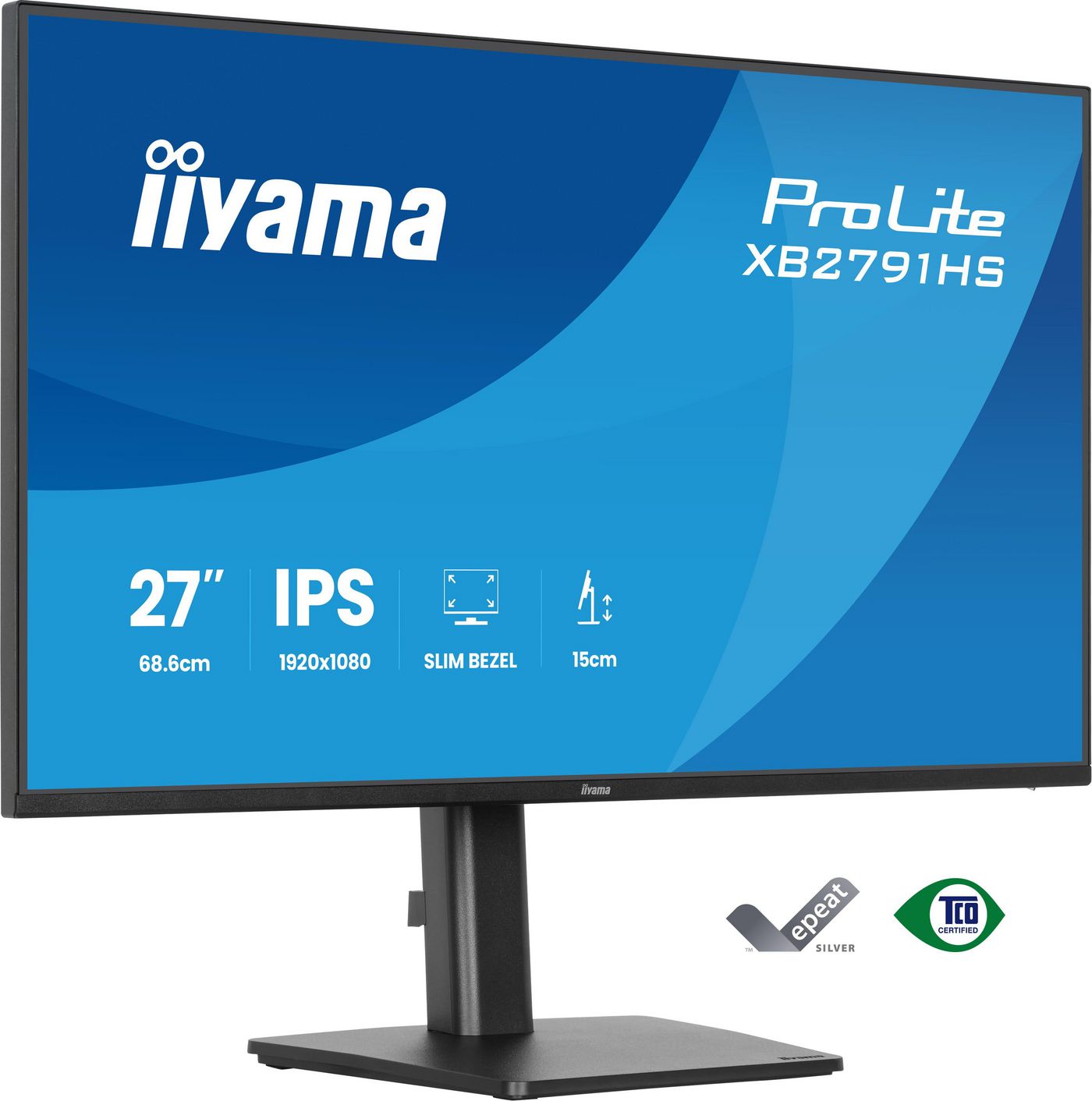 iiyama ProLite XB2791HS-B1 – 27", 1920 × 1080 (Full HD), IPS, 120 Hz