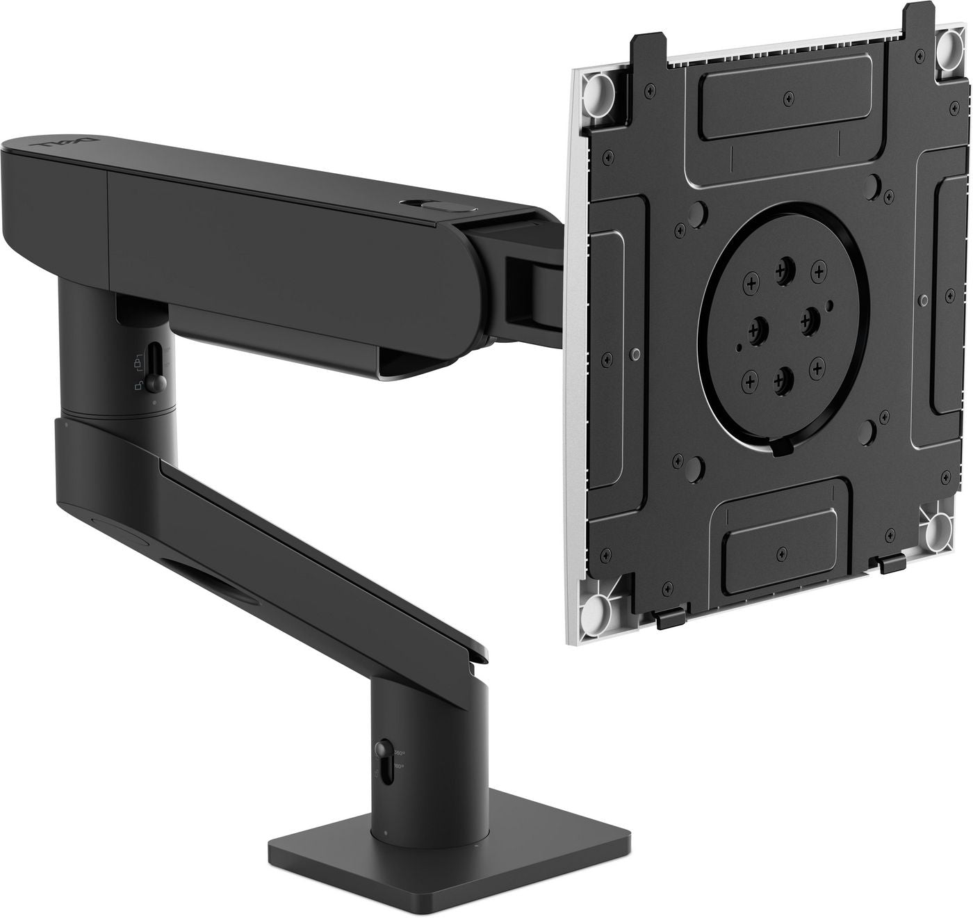 DELL HDA26 – Monitorarm Tischhalterung – 43–52" – VESA 100×100 mm – bis 20 kg/Monitor – höhenverstellbar
