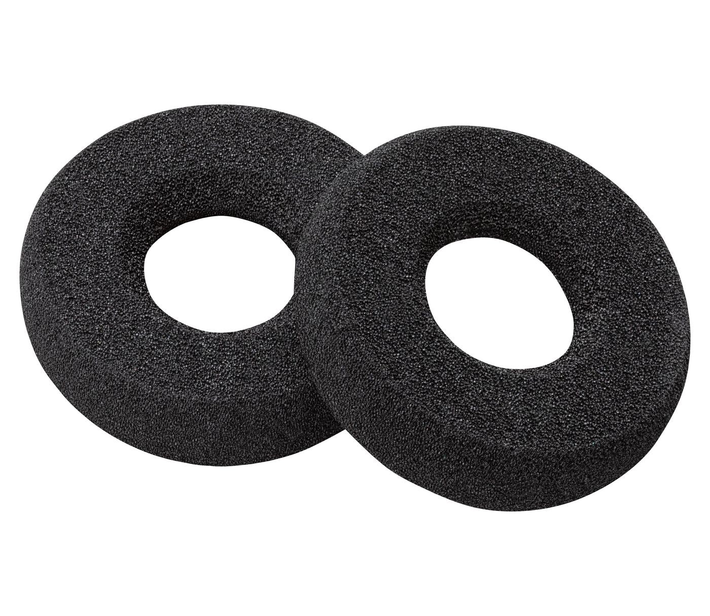 Poly Ersatz-Ohrpolster/Refresh-Kit – für Savi 7300 – Kunstleder, Schwarz – 2er-Set