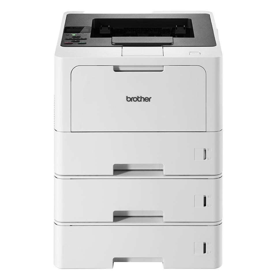 Brother HL-L5210DNTT – Schwarz-Weiss, A4, Duplex, LAN, USB, 48 Seiten pro Minute, AirPrint, Mopria