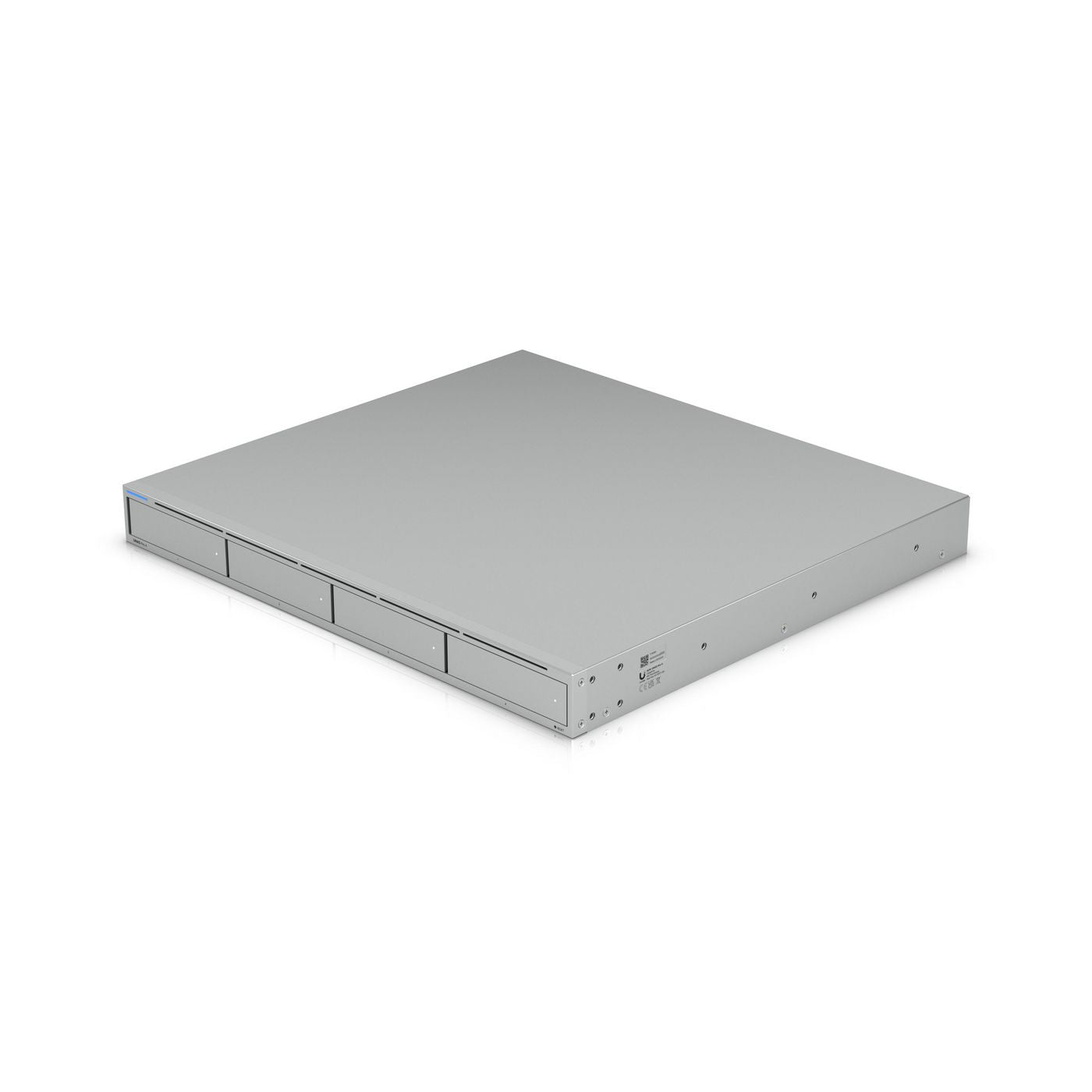 Ubiquiti 1U Rack-Mount NAS mit (4) – 6-Bay Rack 1U NAS – ARM Cortex-A57, 16 GB RAM, 1GbE, für 2,5"/3,5" HDD/S
