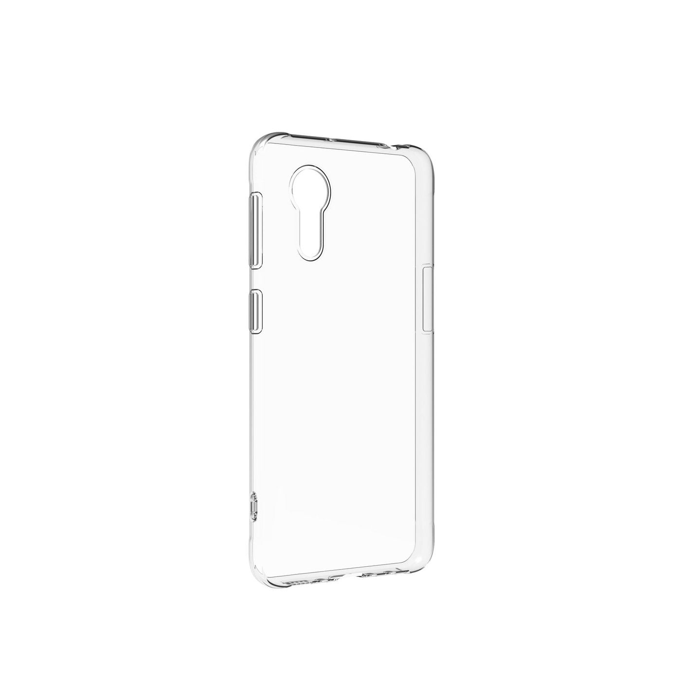 eSTUFF Vienna Backcover – für Samsung Galaxy XCover5, TPU, Transparent, 100% recycelt (GRS)