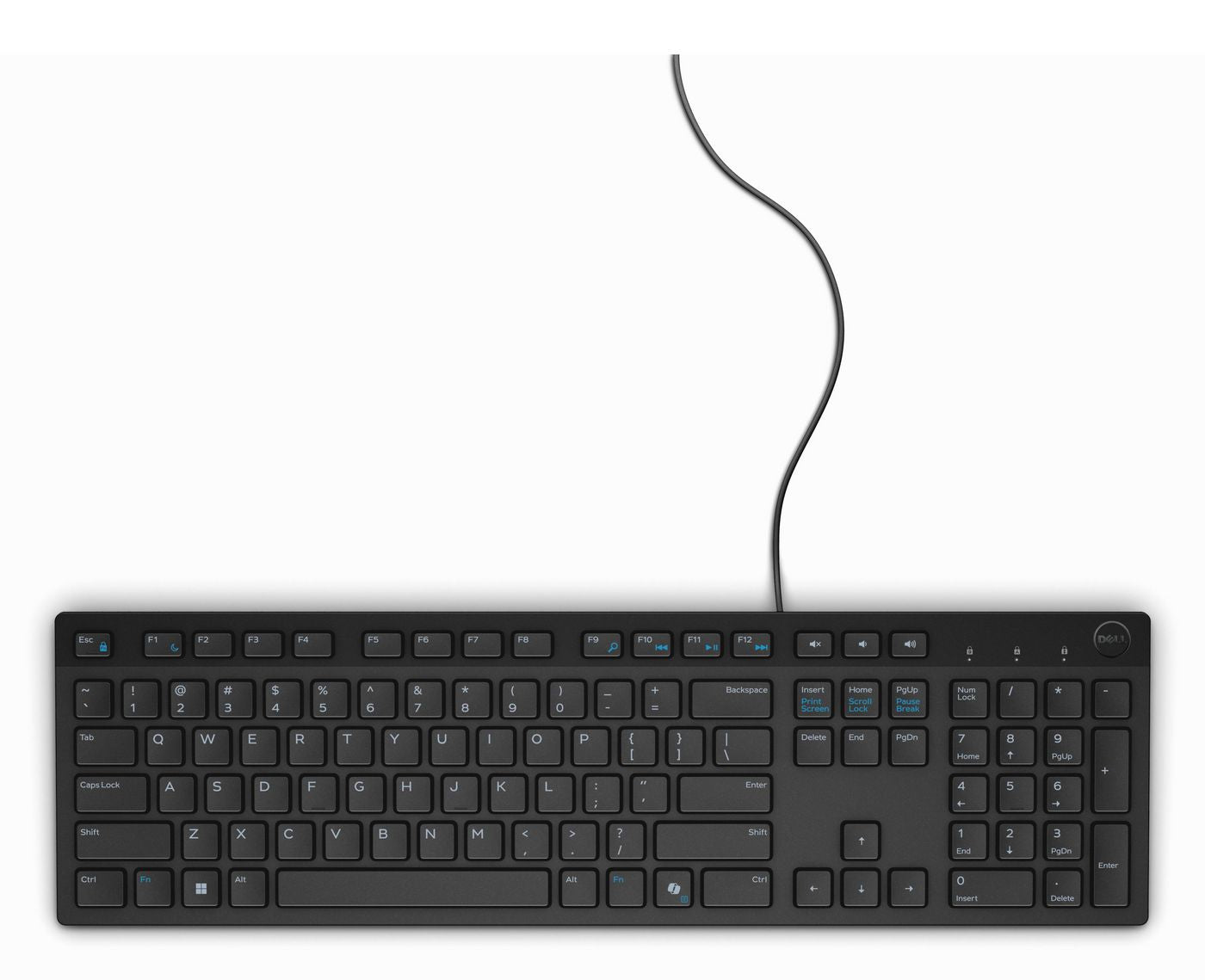 Dell 580-ADGS – Tastatur – Kabelgebunden – QWERTY (LA) – Schwarz