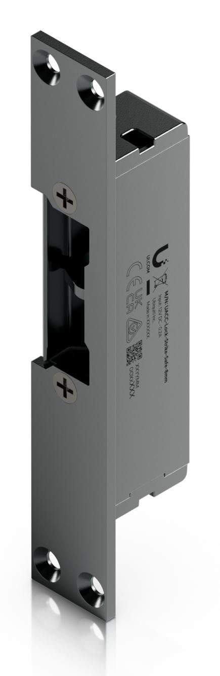 Ubiquiti Elektrischer Türöffner (Fail-safe) – Unterputz, Edelstahl/Zink, Netz 12 V, 24,5×30,5×152 mm, für UA-H