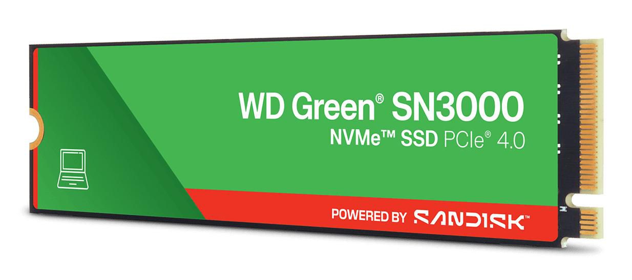 Western Digital Green SN3000 1 TB – M.2 PCIe 4.0 NVMe