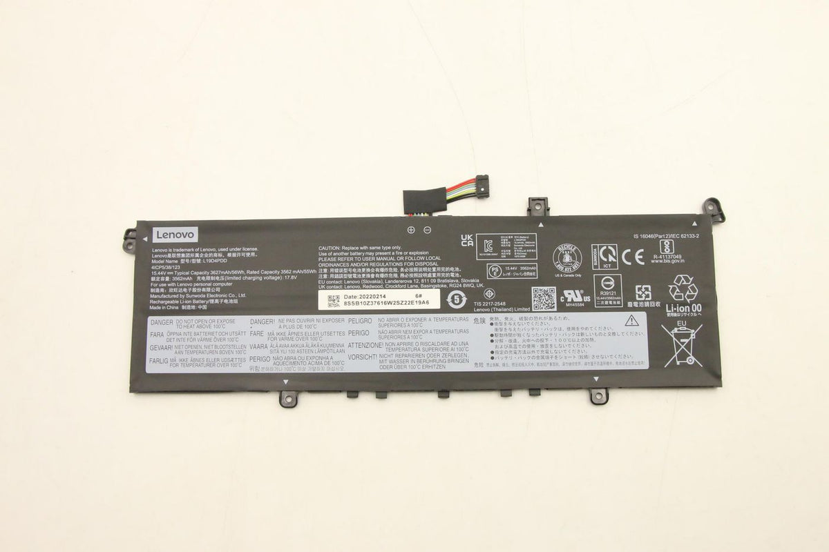 Lenovo Notebook-Akku – für Lenovo ThinkBook – 56 Wh