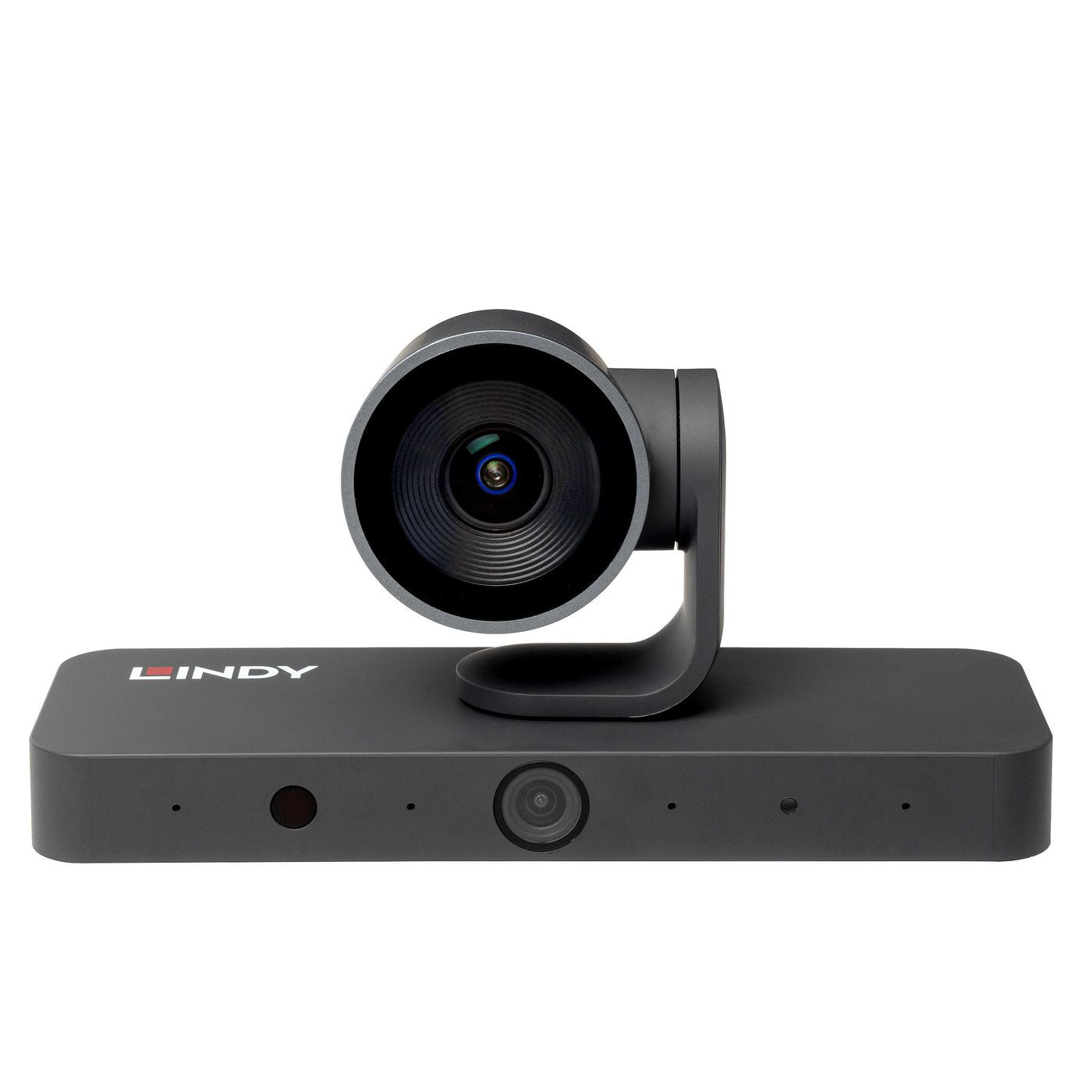 LINDY 38422 – PTZ-Kamera, 4K30, 3× optischer Zoom, Gesichtserkennung, Sprachverfolgung, HDMI/USB/IP, schwarz