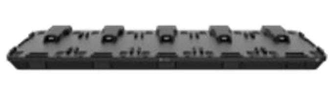 Zebra ShareCradle Base Multi-Bay Ladegerät – Schnellladung – für Handhelds, Tablets und Wearables
