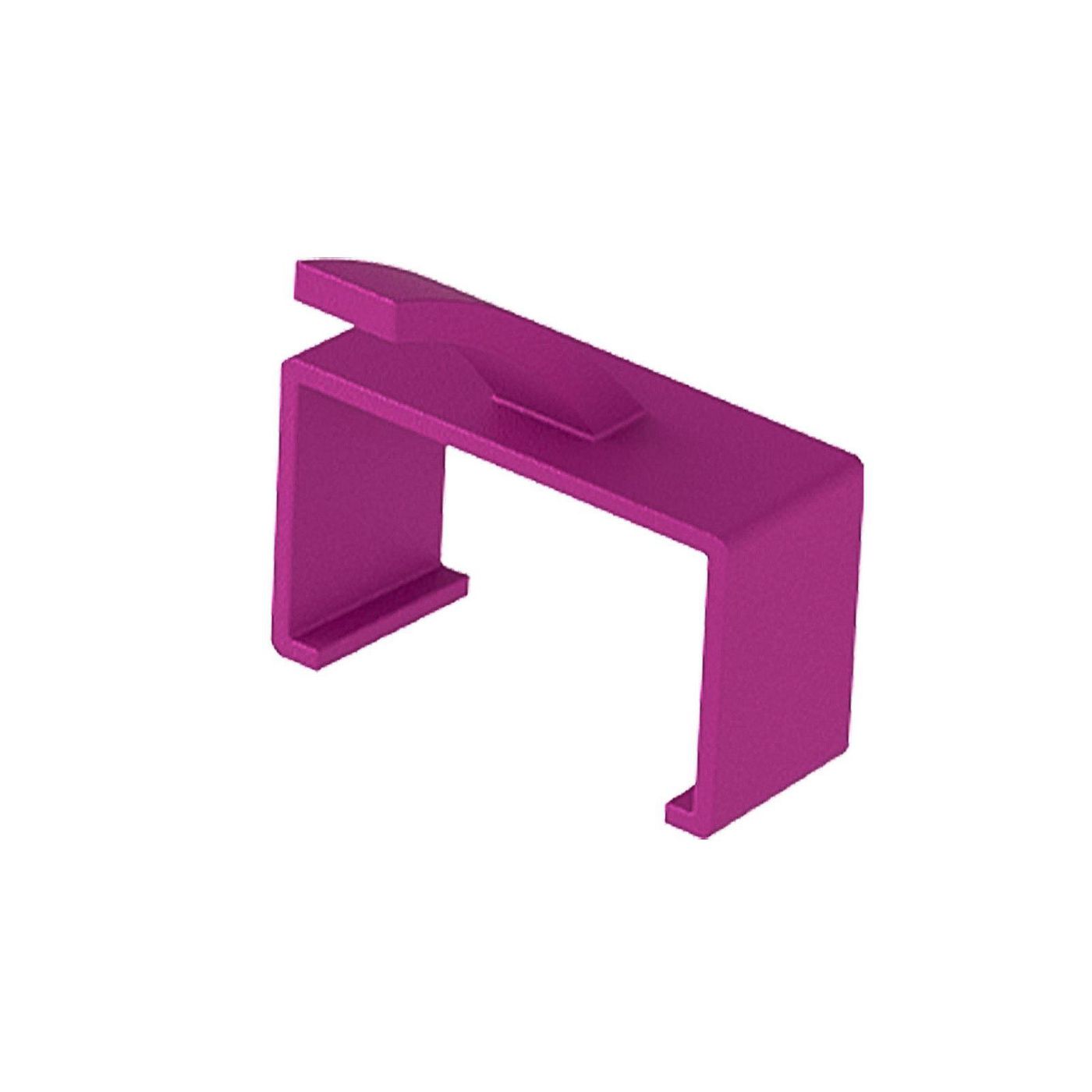Lanview Kabelhalter, für schlanke, flexible Kabel, 20er-Pack – violett