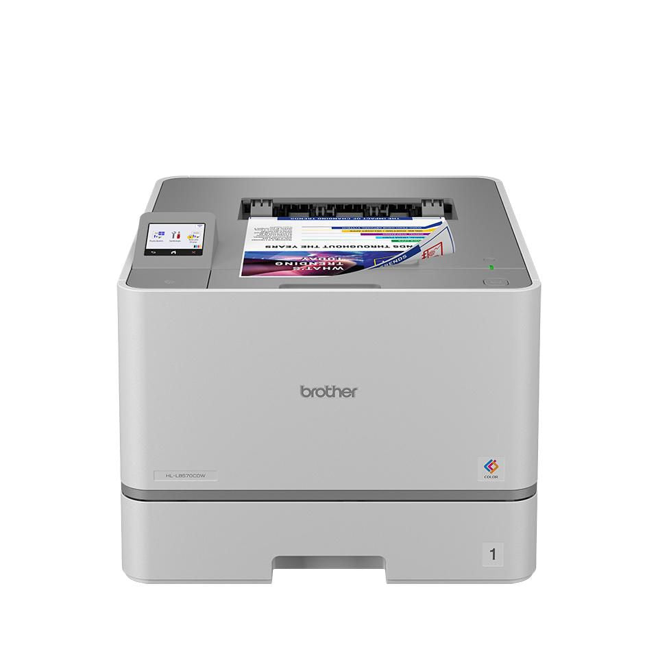 Brother HL-L8570CDW – Farbe, A4, Duplex, WLAN, LAN, USB, 31 Seiten pro Minute, AirPrint, Mopria