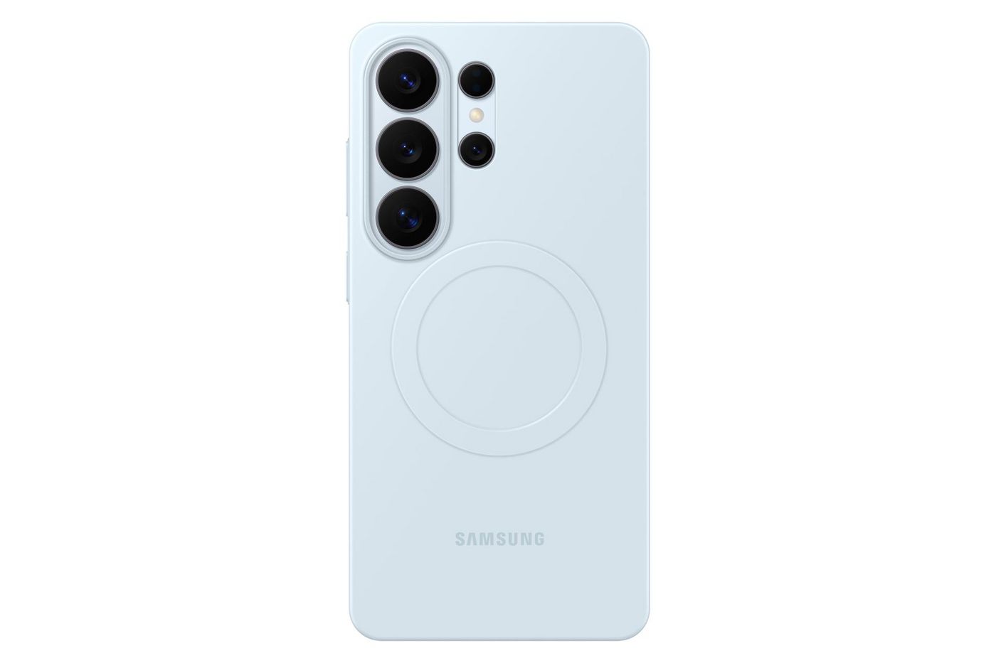 Samsung Holster – für Samsung S26, MagSafe, Silikon, Hellblau