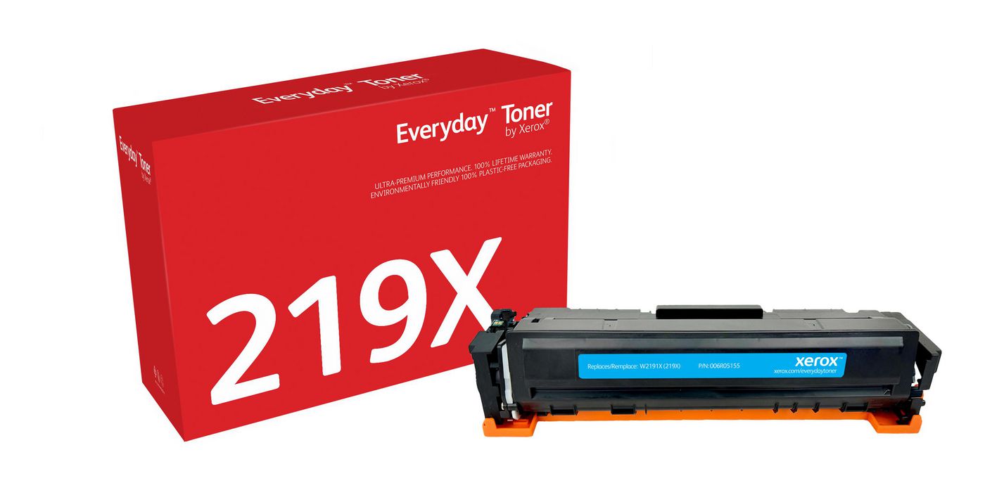 Xerox 219X (W2191X) Cyan Toner – Kompatibel XL – für HP 219X