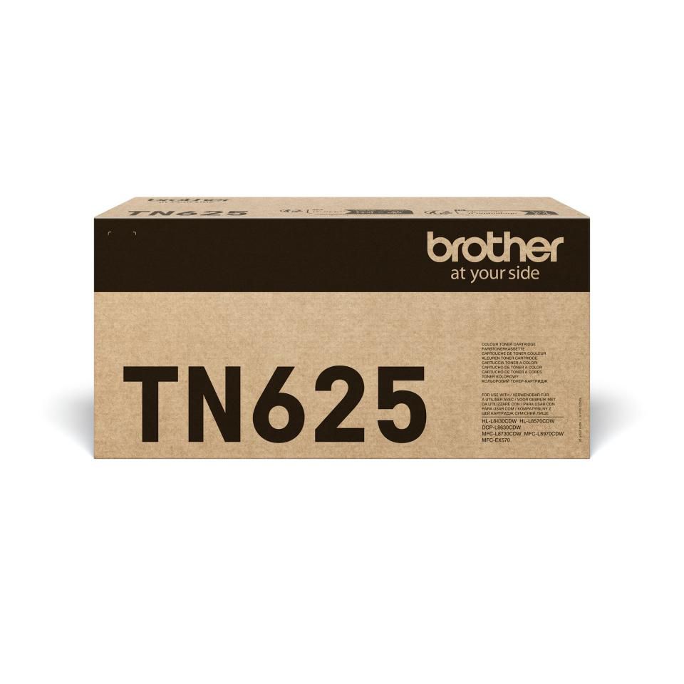 Brother TN-625Y Gelber Toner – Original – 1'800 Seiten – für Brother HL-L8430CDW/HL-L8570CDW/MFC-L8730CDW und andere