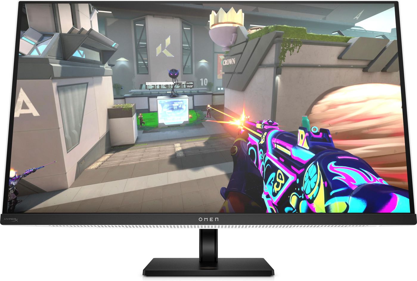 HP OMEN Transcend – 31,5", 3840 × 2160 (4K), OLED, 240 Hz, USB-C 140 W, KVM, DisplayHDR 400