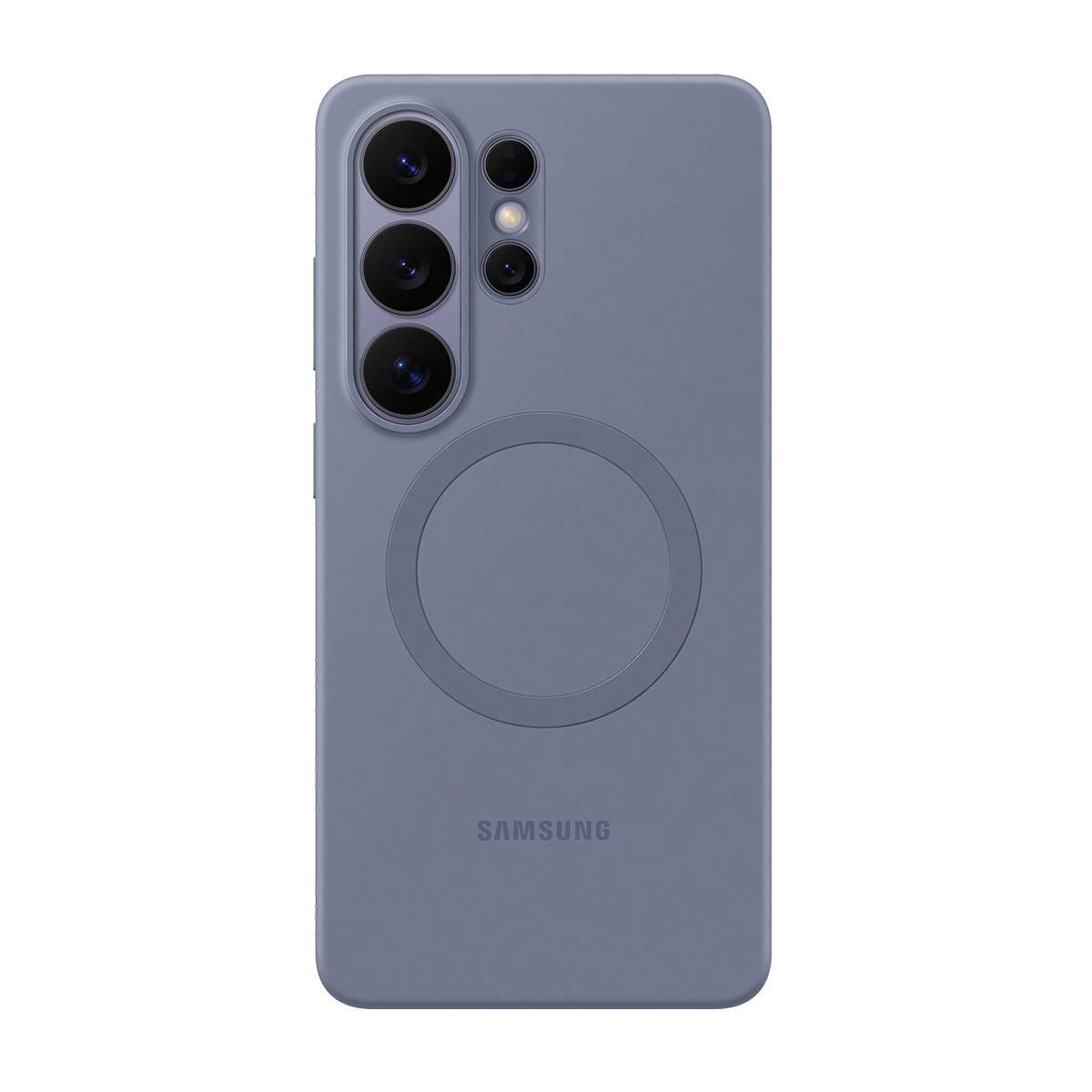 Samsung Skin Case – Backcover – für Samsung S26, MagSafe, Silikon, Nachtviolett