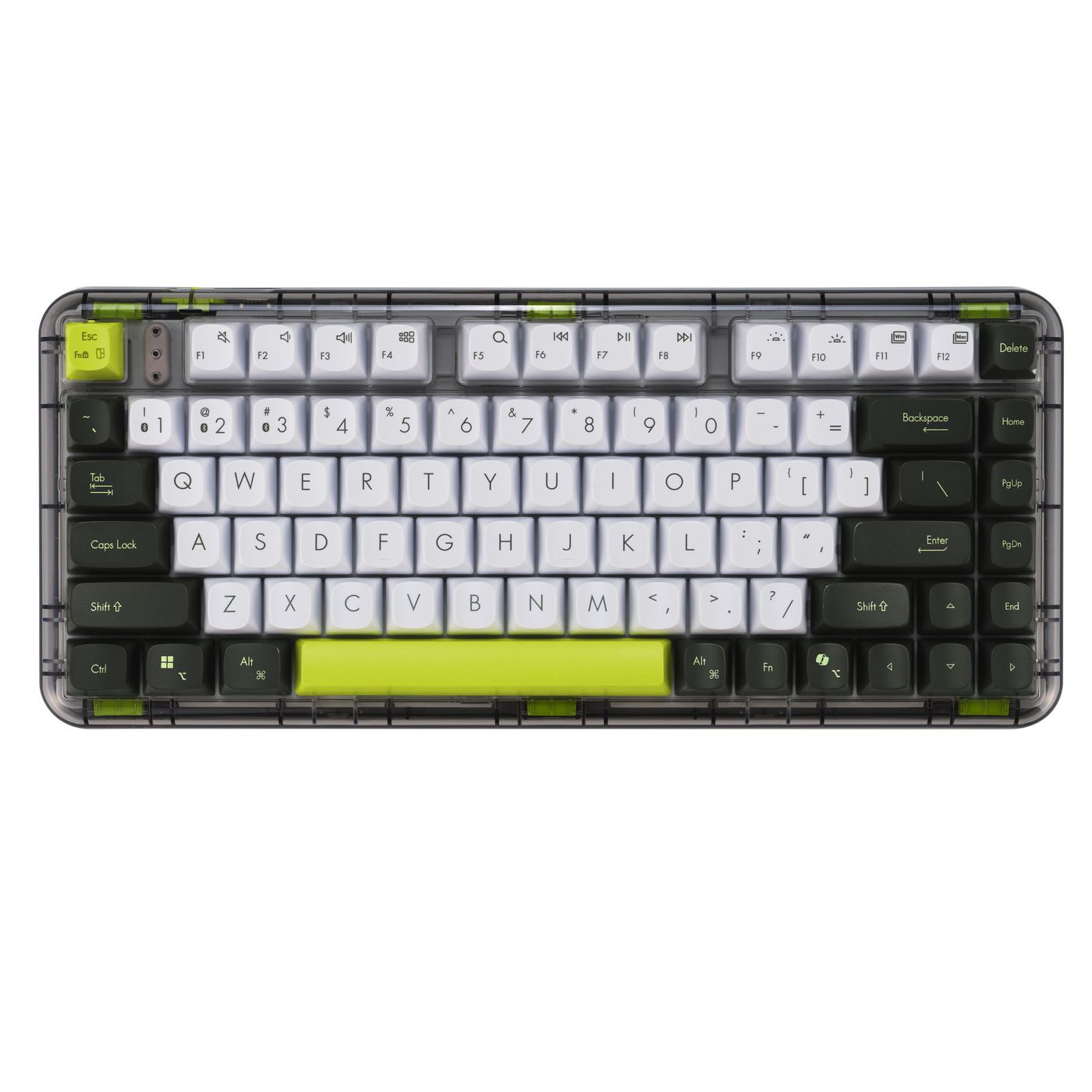 ASUS Jelly75 KD201 – Tastatur 75% – Mechanisch – Bluetooth & 2,4 GHz – USB-C – Beleuchtet