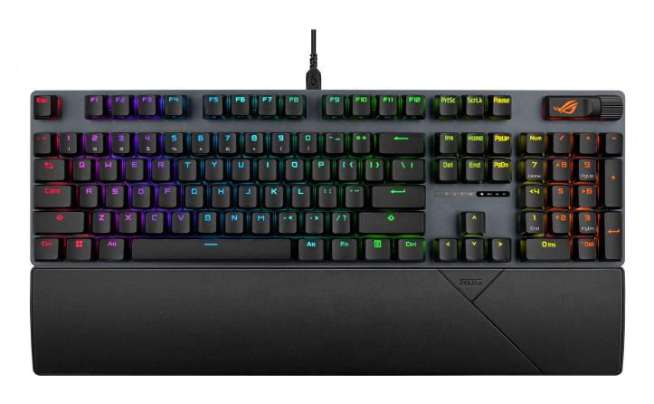 ASUS ROG Strix Scope II X – Gaming-Tastatur – kabelgebunden – QWERTZ (CH) – Schwarz