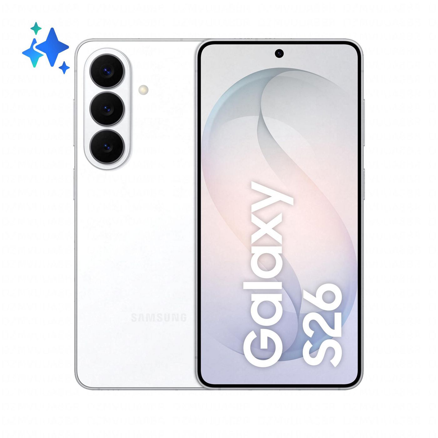 Samsung Galaxy S26 – 6,3" – 256 GB – Weiss
