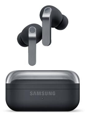 Samsung Buds 4 Pro TWS In-Ear – Stereo, TWS, ANC, Qi-Ladecase, Schwarz, BT 6.1