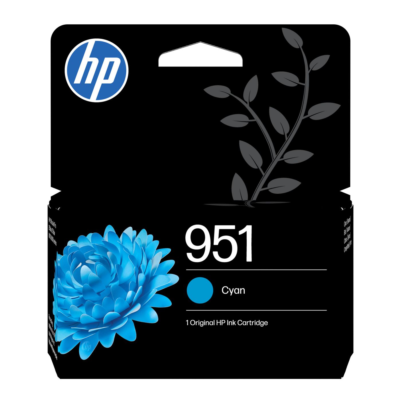 HP 951 Cyan Tintenpatrone (Original) – 535 Seiten – für HP OfficeJet Pro 276/8100/8600 … – CN050AE
