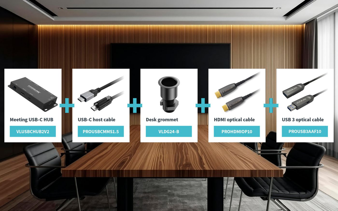 Vivolink Meeting Room Package Medium – Videokonferenzsystem