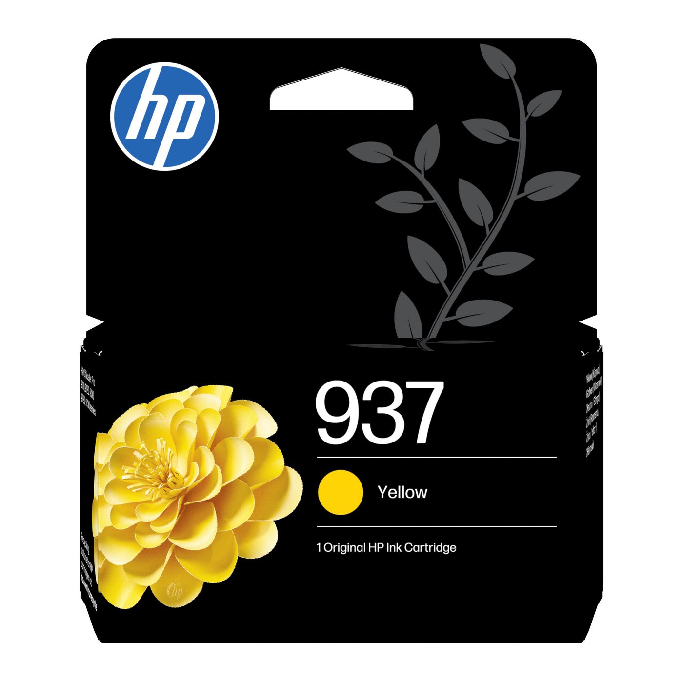 HP 937 Gelb Tintenpatrone (Original) – 800 Seiten – für HP OfficeJet Pro 9110/9120/9130 …
