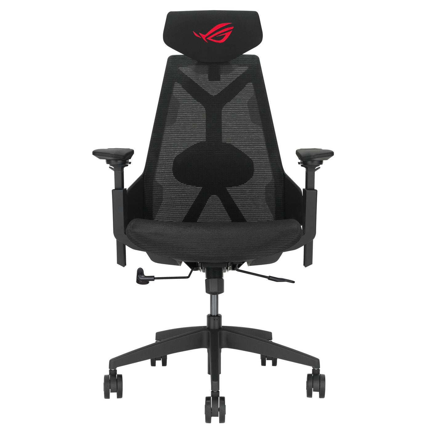 ASUS ROG Destrier Core Gaming-Stuhl – Kunstleder – Schwarz, 3D-Armlehnen, mit Kopfstütze, bis 150 kg