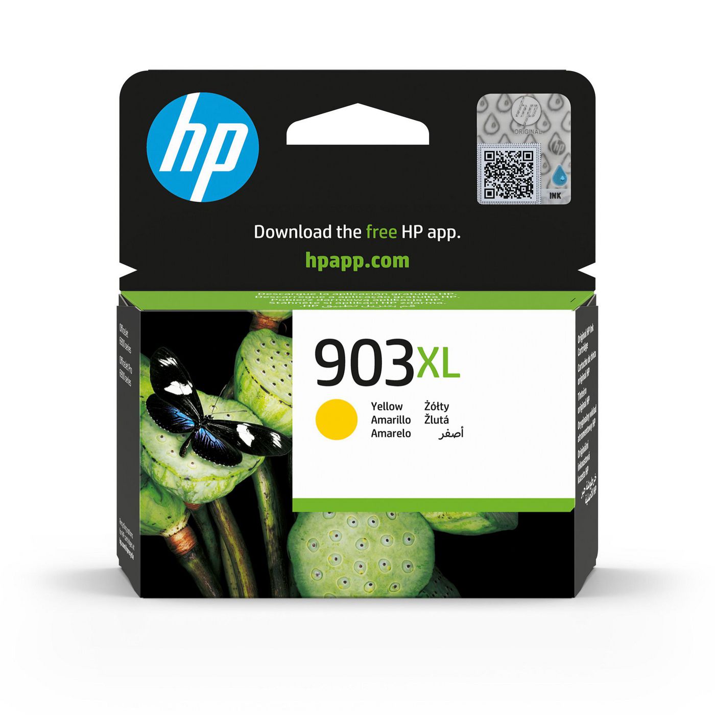 HP 903XL Gelb Tintenpatrone (Original) – 750 Seiten – für HP OfficeJet 6950, OfficeJet Pro 6974 – T6M11AE