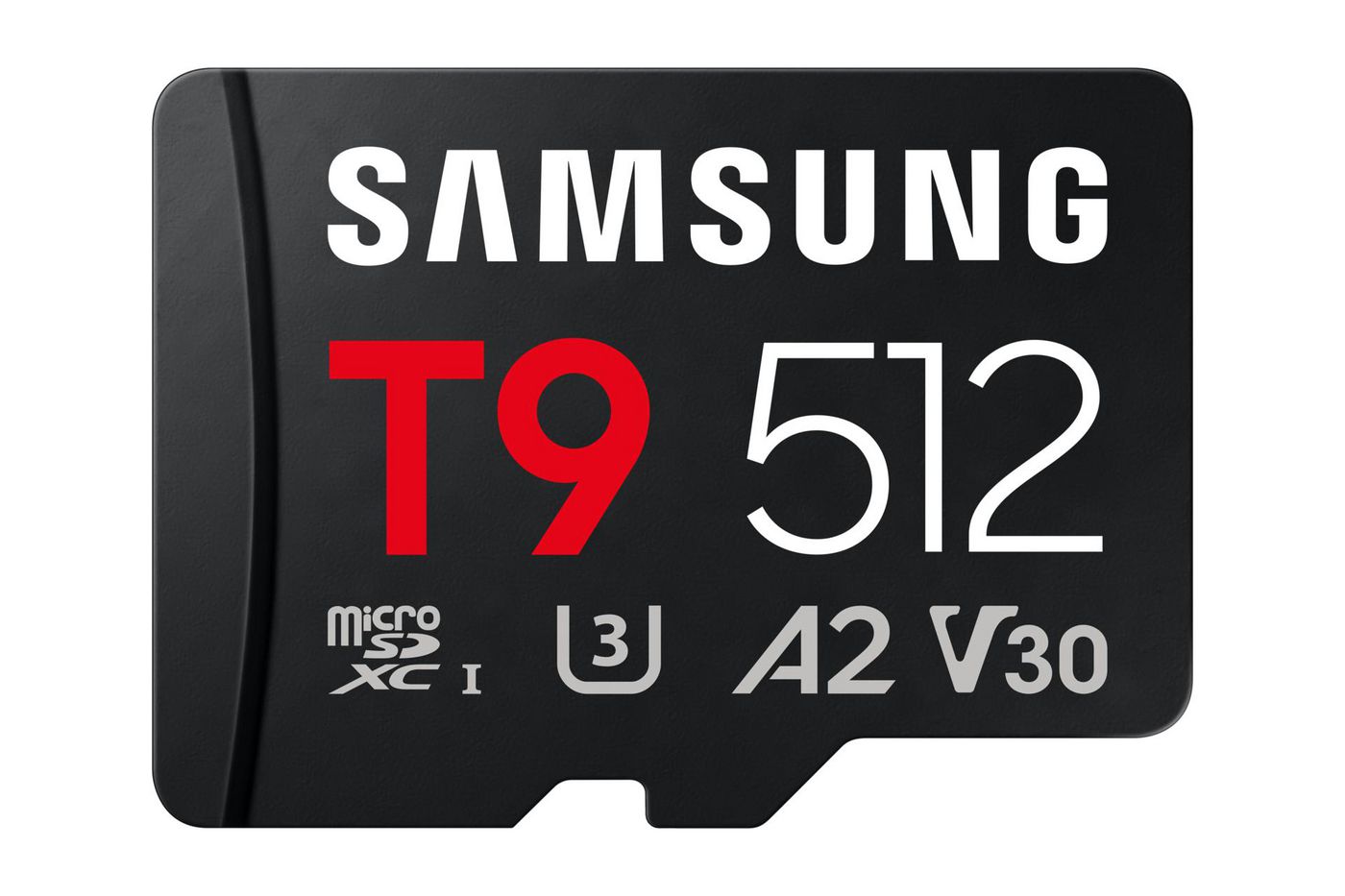 Samsung T9 microSDXC 512 GB – UHS-I, U3, V30, A2, 200/130 MB/s