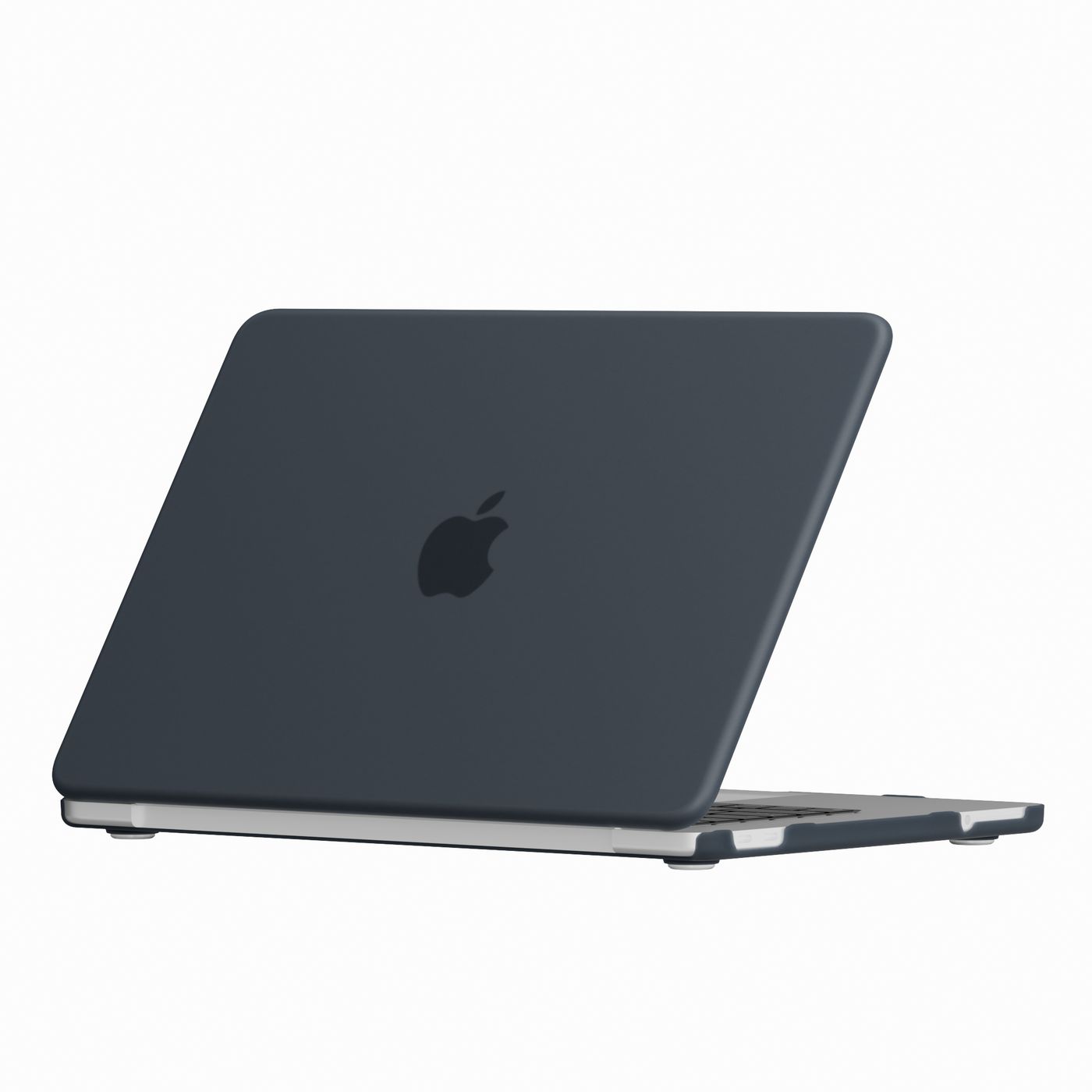 eSTUFF Notebook-Schutzhülle für MacBook 13" – Hartschale – Schwarz (Matt)