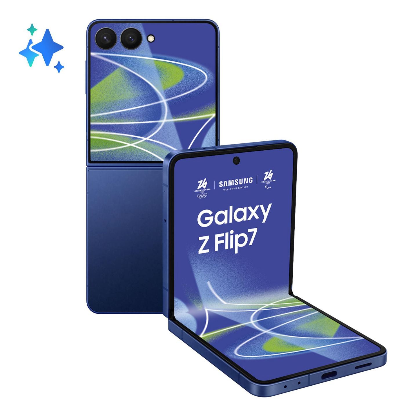 Samsung Galaxy Z Flip7 – 6,8" – 256 GB – Blue Shadow
