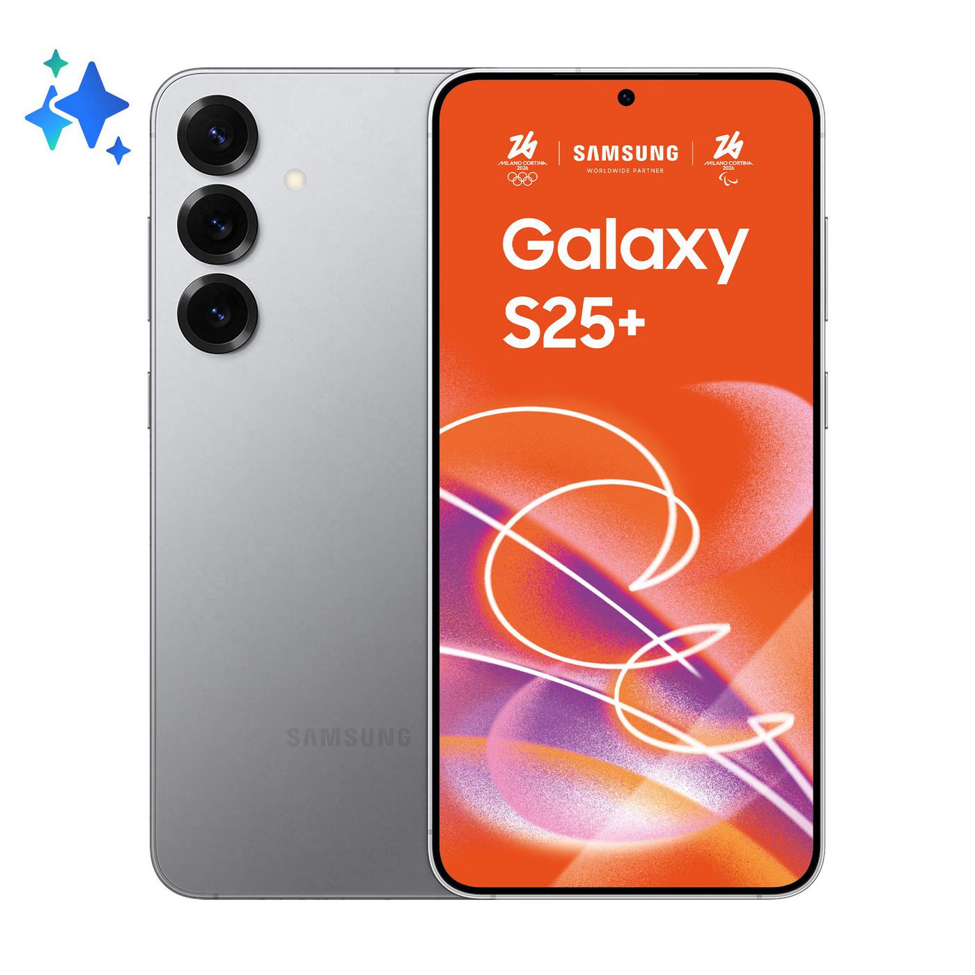 Samsung Galaxy S25+ – 6,7" – 256 GB – Silver Shadow