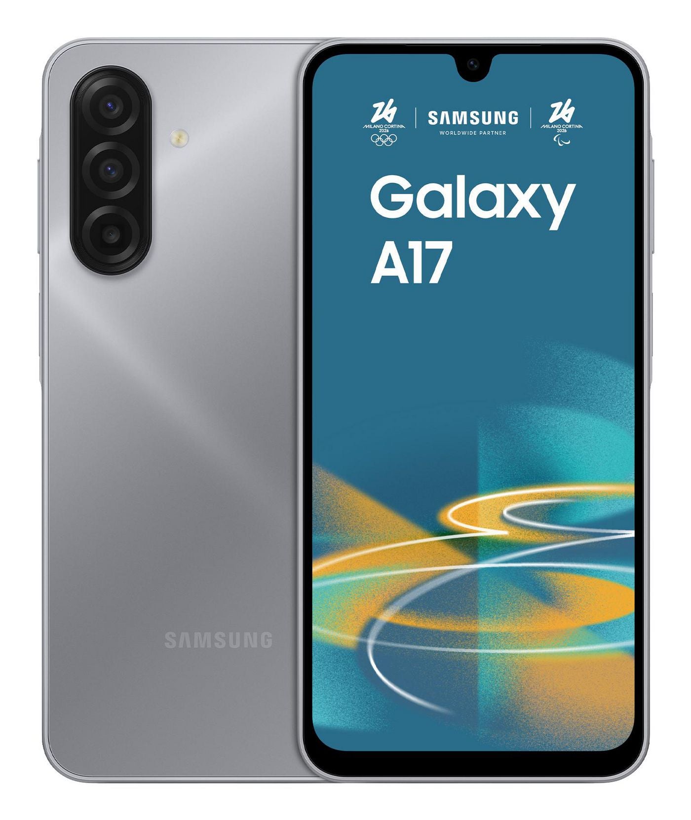 Samsung Galaxy A17 – 6,7" – 256 GB – Grau