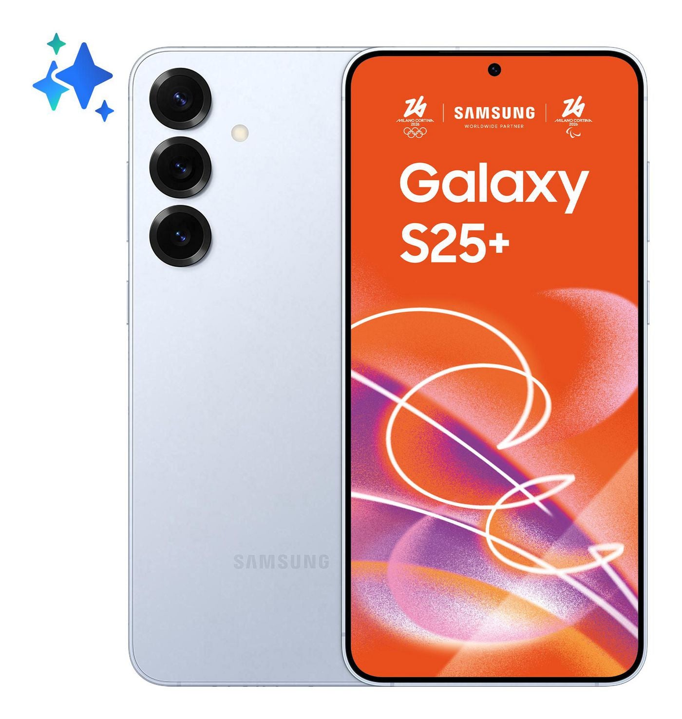 Samsung Galaxy S25+ – 6,7" – 256 GB – Icy Blue