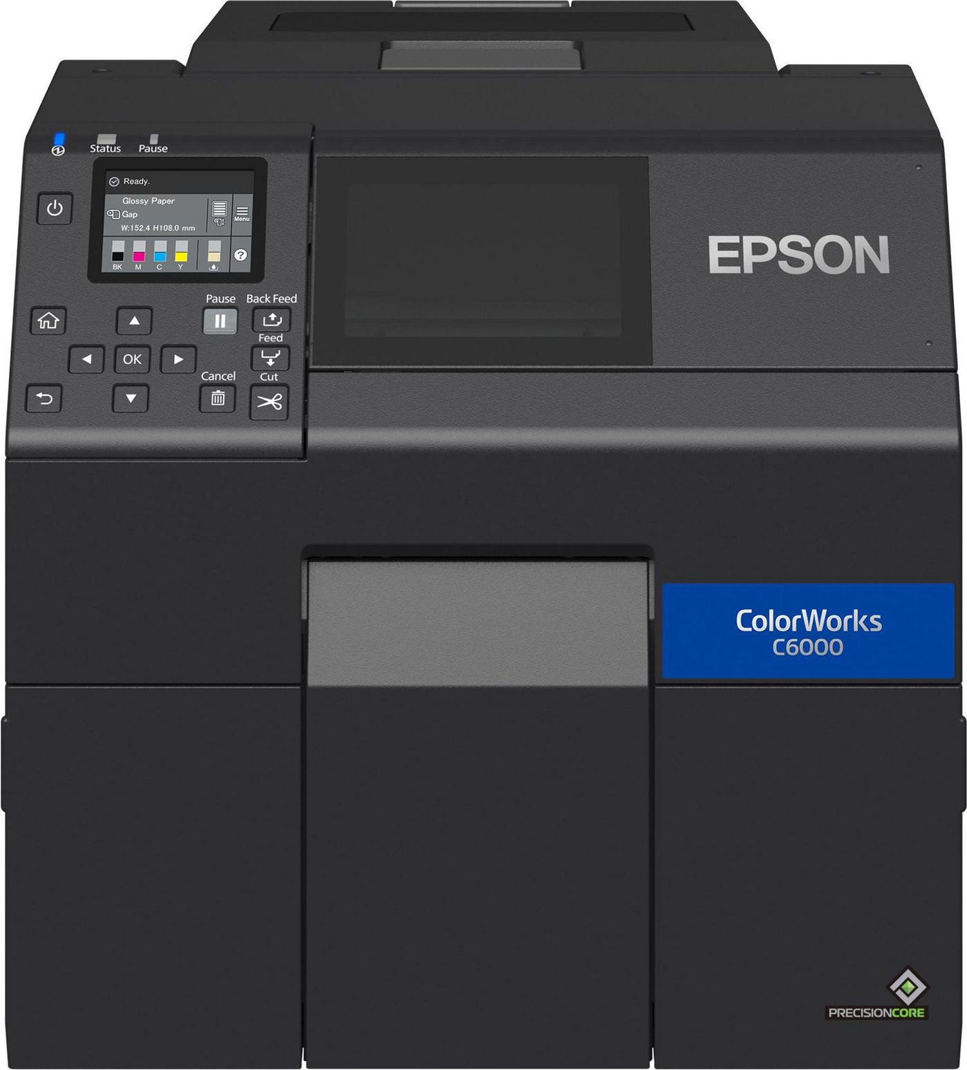Epson ColorWorks CW-C6000Ae – Farb-Etikettendrucker (Tintenstrahl), 108 mm, 1'200×1200 dpi, USB/LAN