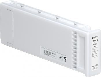 Epson T891A00 Weiss Tintenpatrone (Original) – 600 ml – für SureColor SC‑S80610 – C13T891A00