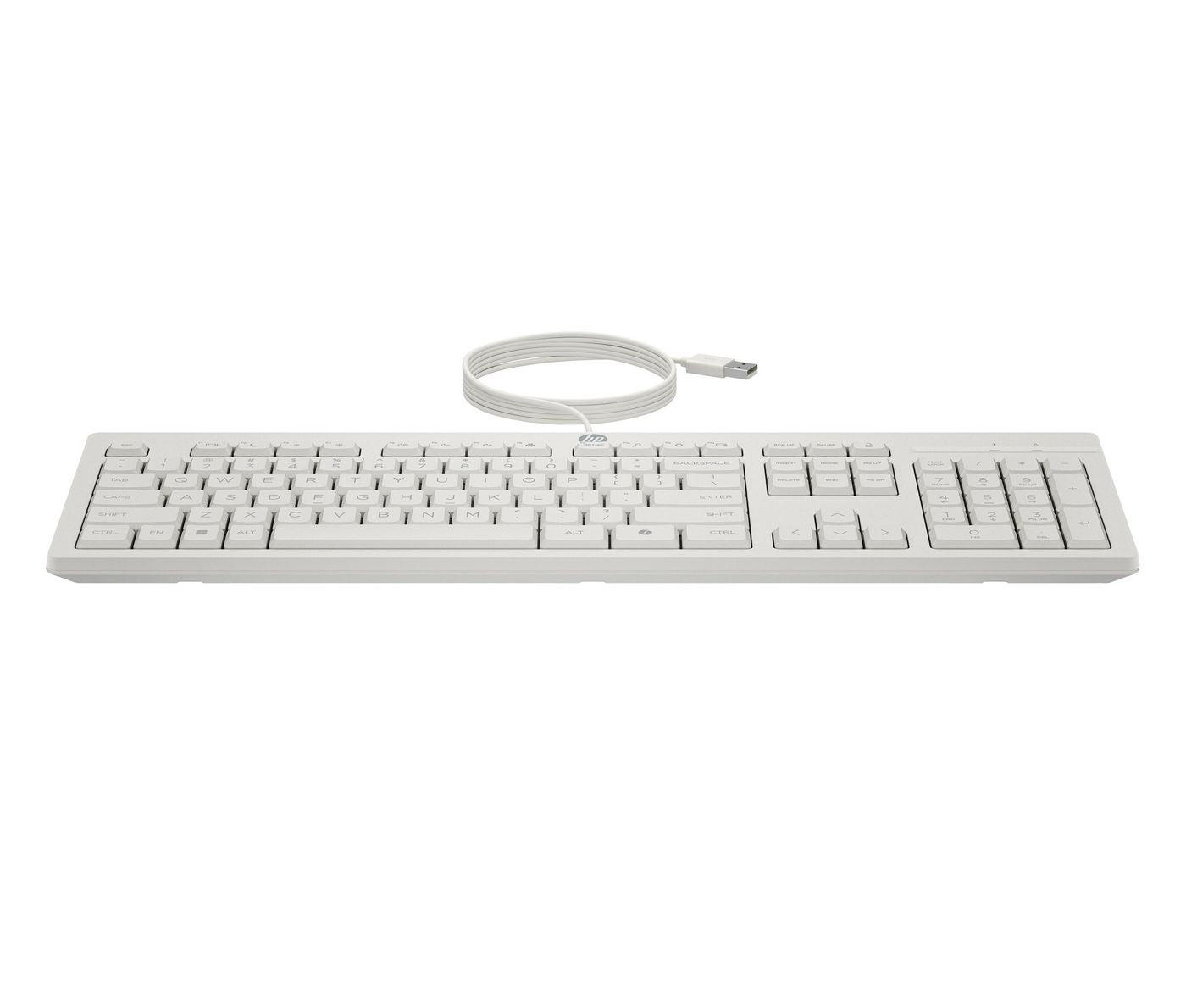 HP 225 – Tastatur-Maus-Set – kabelgebunden – USB – weiss