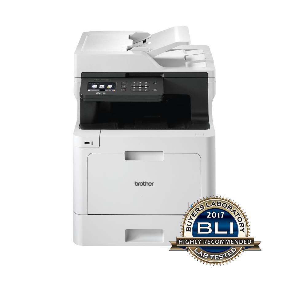Brother Mfc-L8690Cdw – Farblaser-Multifunktionsdrucker, A4, 4-in-1, Duplex, ADF, WLAN/LAN, AirPrint, Mopria