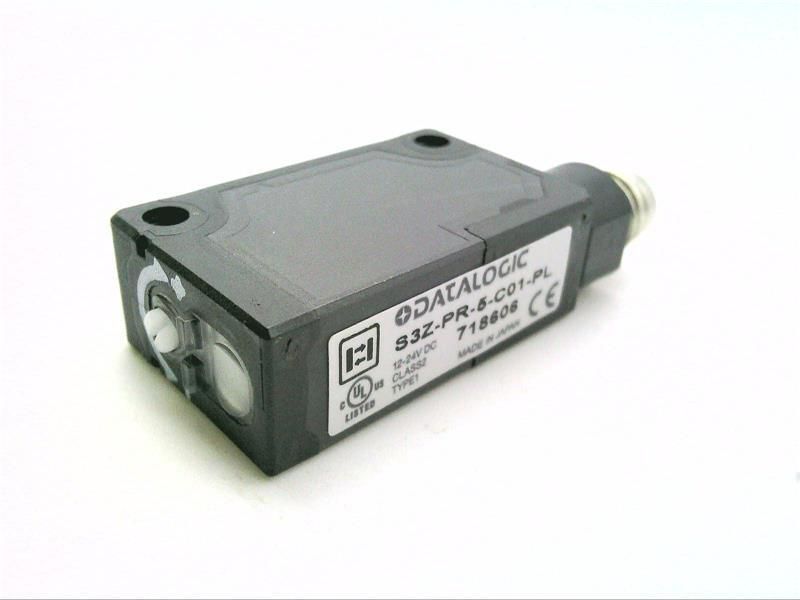 Datalogic S3Z-PR-5-C01-PL – Fotoelektrischer Sensor – Schmaler Strahl, PNP-Ausgang, M8 4-polig