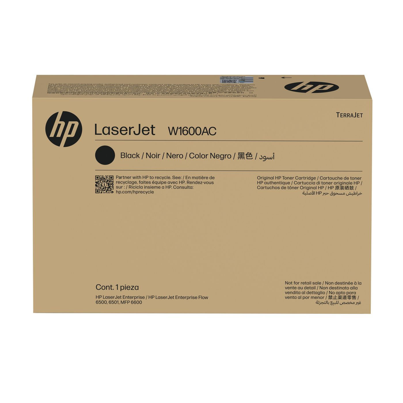 HP 160A Schwarz Toner – Original – 10'500 Seiten